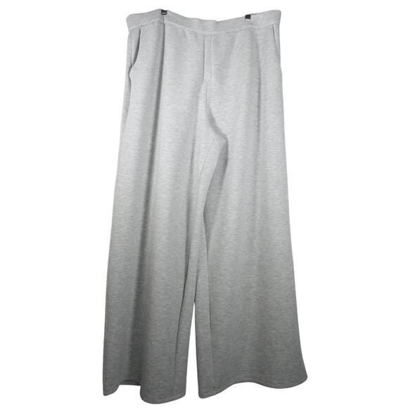 New OGL High Waisted Pull On Pant Heather Gray FuzzLuxe Soft Plus 2x 1273-X - Picture 2 of 9